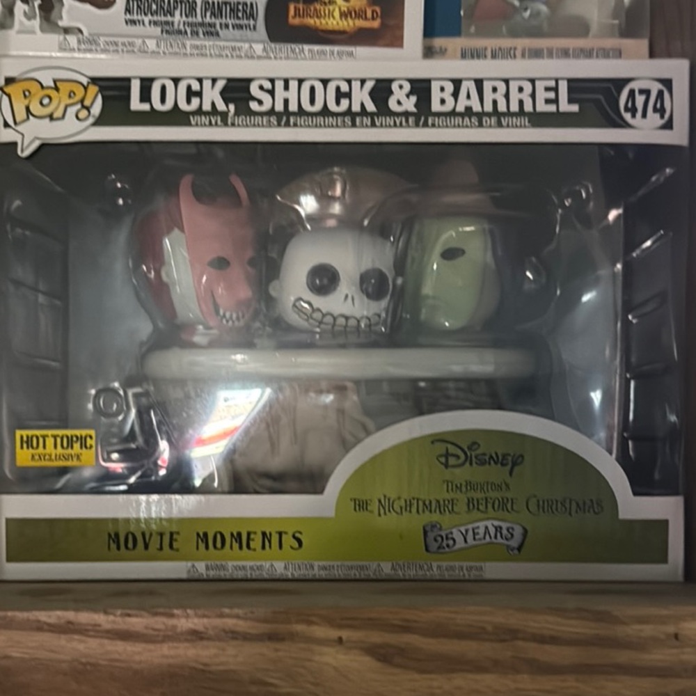 COPY - Funko Pop Lock, Shock & Barrel Figures - Pink, White, Green